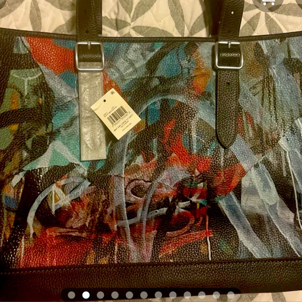 NWT 3 piece Coach very rare / high end Serf X tote set